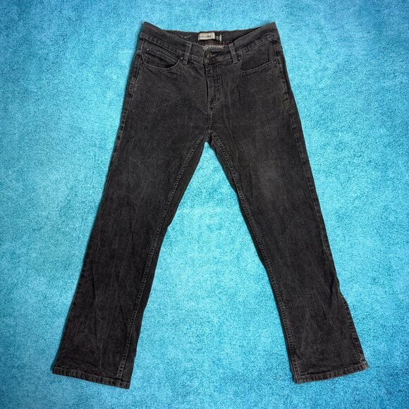Vintage Y2K Anchor Blue Jeans Mens 32x32 Gray Low Rise Straight Fit 31x28 - Picture 1 of 14